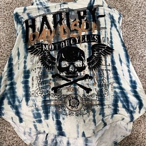 Harley Davidson Tank with metal detail